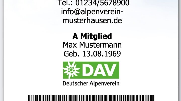 Digitaler Mitgliedausweis | © Dirk Kehr
