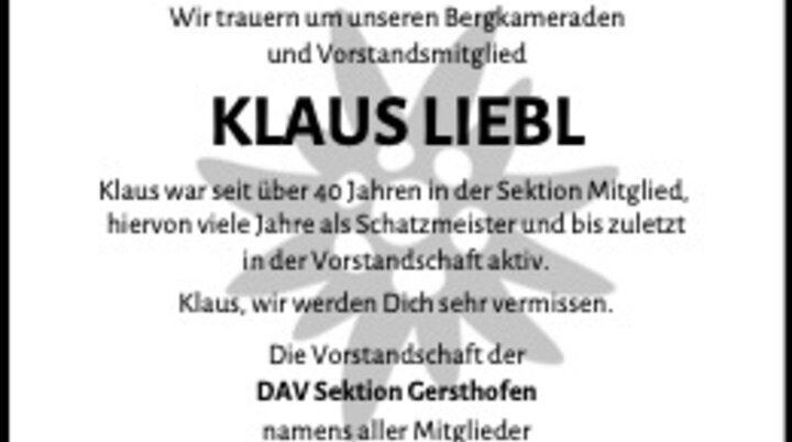 © DAV Sektion Gersthofen