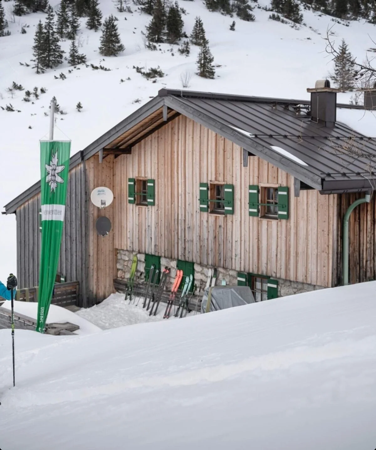 Einige DAV-Hütten haben auch im Winter geöffnet | © DAV/ Klaus Listl www.klauslistl.com